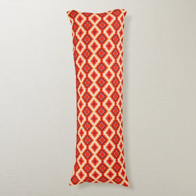 Falln Psychedelic Sunset Body Pillow (Front Vertical)