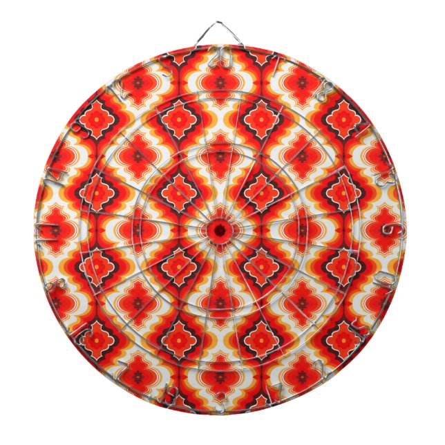 Falln Psychedelic Sunset Dartboard (Front)