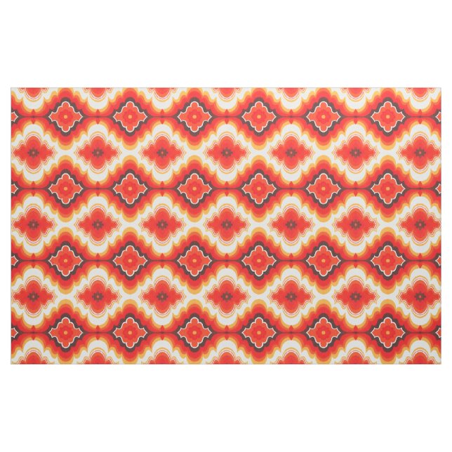Falln Psychedelic Sunset Fabric (Fat Quarter)