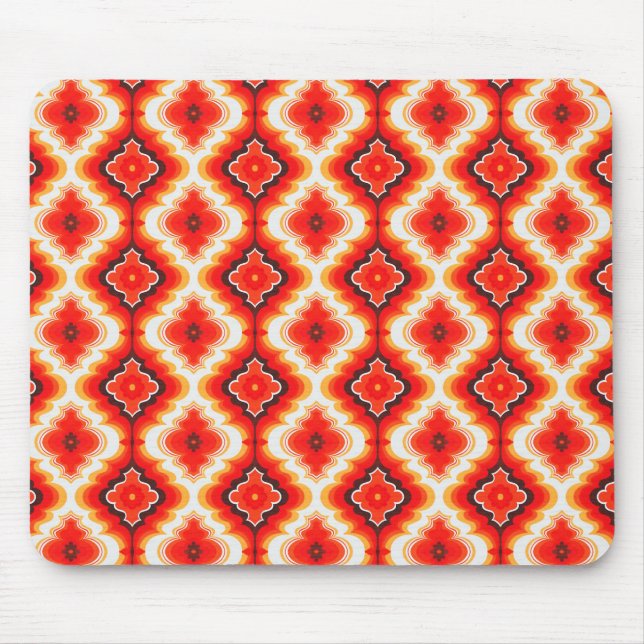Falln Psychedelic Sunset Mouse Pad (Front)