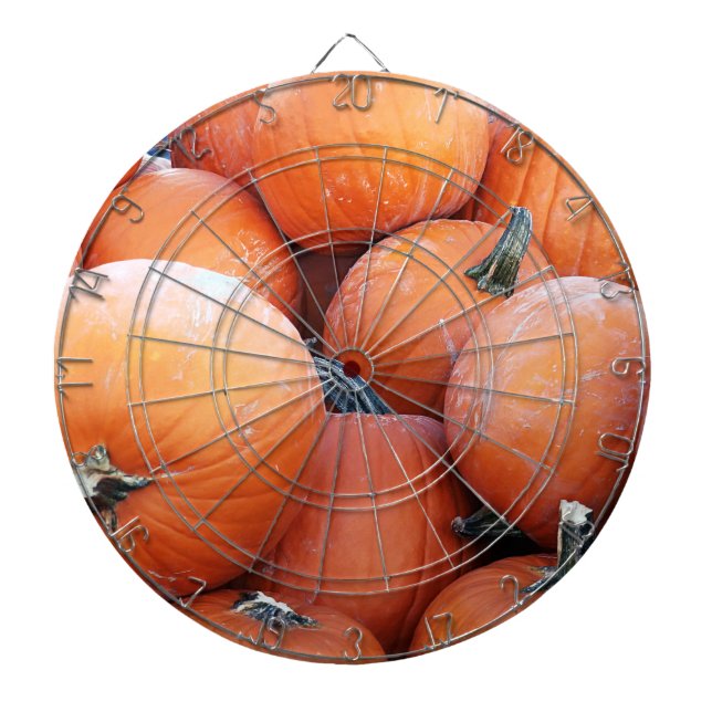 Falln Pumpkin Pile Dartboard (Front)
