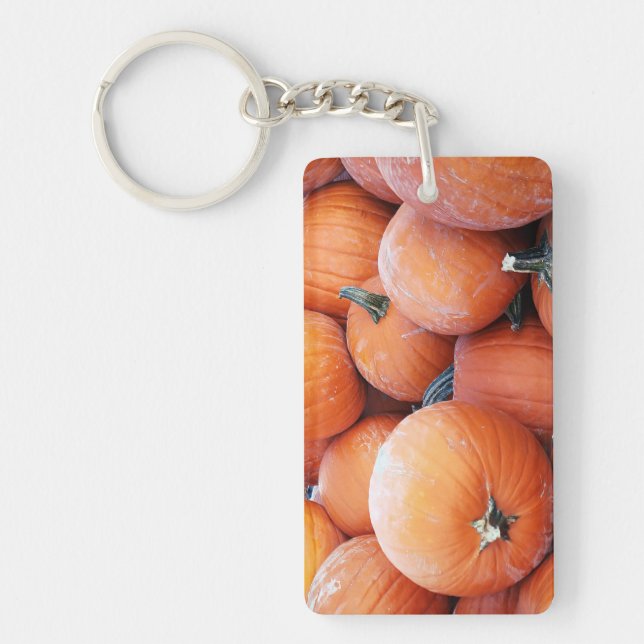 Falln Pumpkin Pile Keychain (Front)