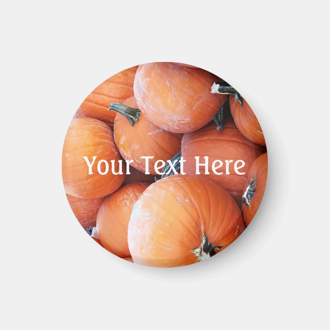 Falln Pumpkin Pile Magnet (Front)