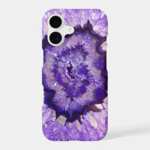 Falln Purple Agate Geode