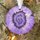 Falln Purple Agate Geode