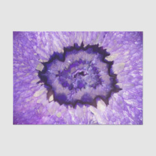 Falln Purple Agate Geode Tissue Paper