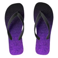 Falln Purple & Black Glitter Gradient