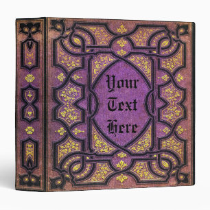Falln Purple Vines Book (text) Binder