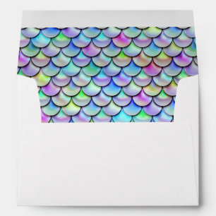 Falln Rainbow Bubble Mermaid Scales Envelopes