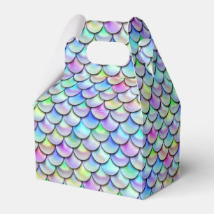 Falln Rainbow Bubble Mermaid Scales Favor Box