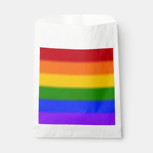 Falln Rainbow Gay Pride Flag Favour Bag (Front)