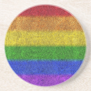 Falln Rainbow Glitter Gradient Coaster