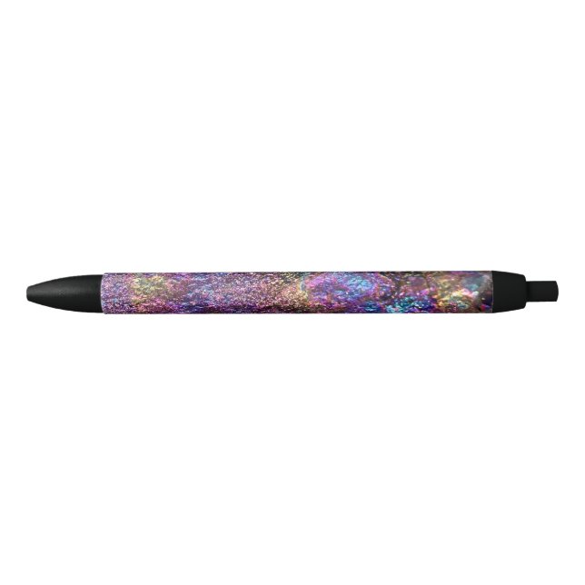 Falln Rainbow Rocks Black Ink Pen (Front)