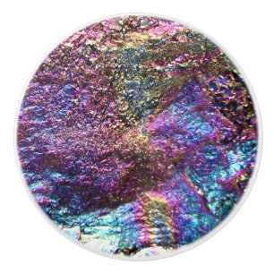 Falln Rainbow Rocks Ceramic Knob