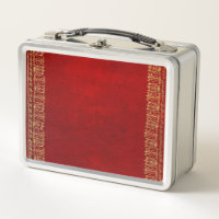 Falln Red And Gilded Gold