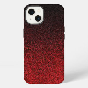 Falln Red & Black Glitter Gradient iPhone 13 Case