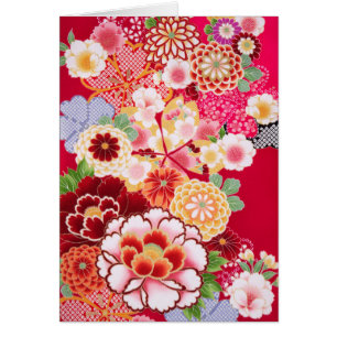 Falln Red Floral Burst