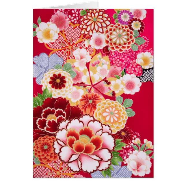 Falln Red Floral Burst (Front)