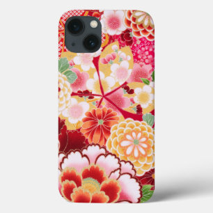 Falln Red Floral Burst iPhone 13 Case