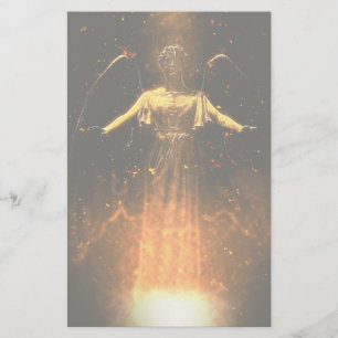 Falln Rise From The Flames Stationery
