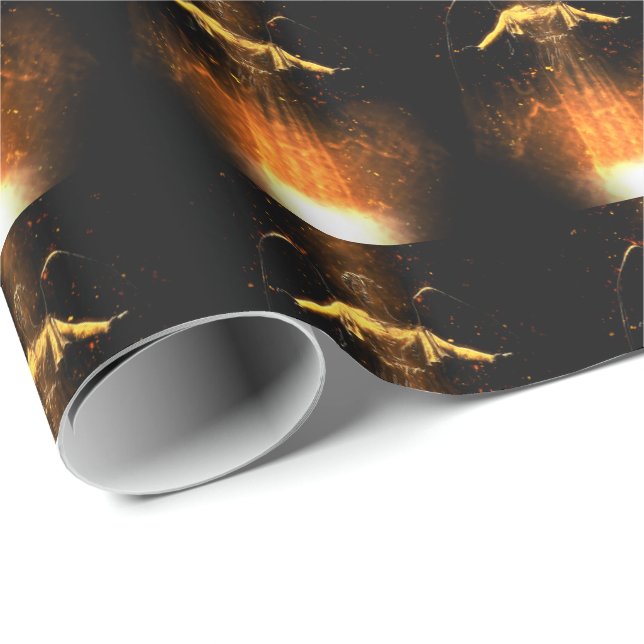 Falln Rise From The Flames Wrapping Paper (Roll Corner)