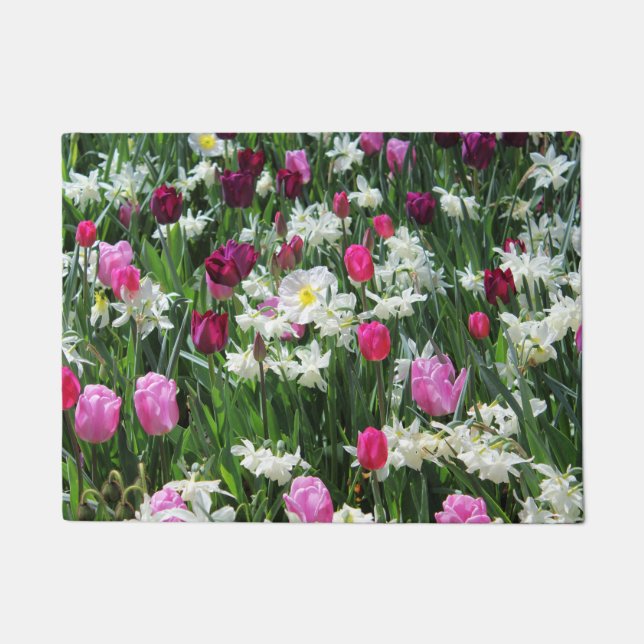 Falln Romantic Spring Morning Doormat (Front)