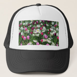 Falln Romantic Spring Morning Trucker Hat