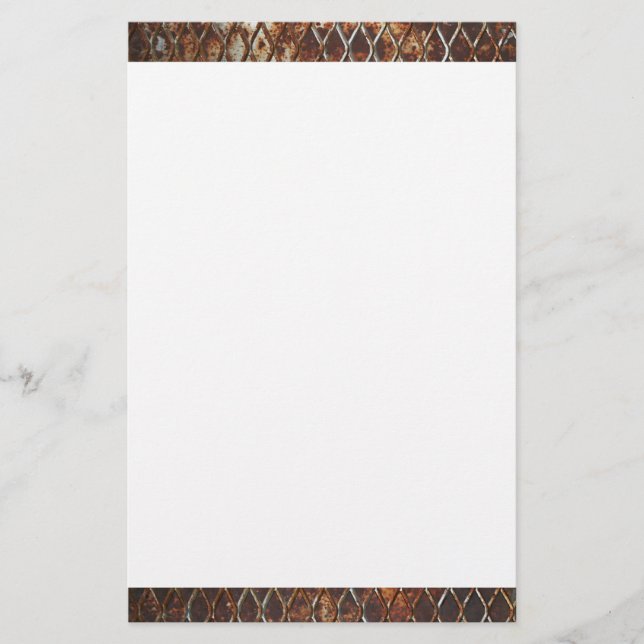 Falln Rusted Window Stationery (Front)