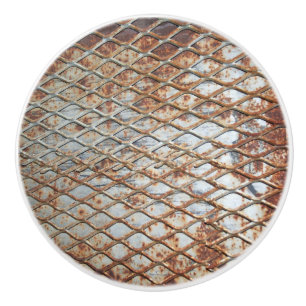Falln Rusty Grate Ceramic Knob