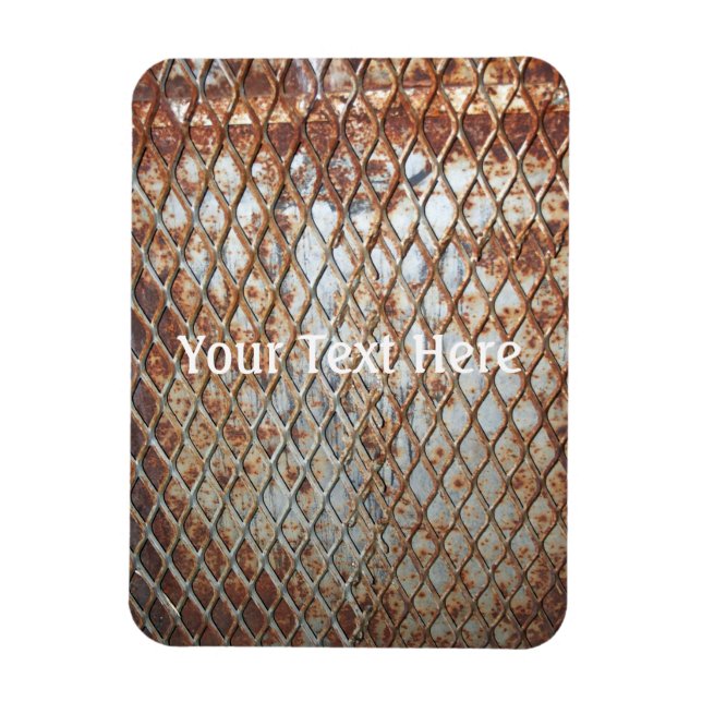 Falln Rusty Grate Magnet (Vertical)