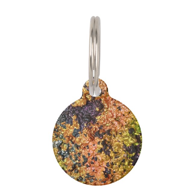 Falln Rusty Sunset Stones Pet Tag (Front)