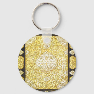 Falln Sacred Gold Keychain