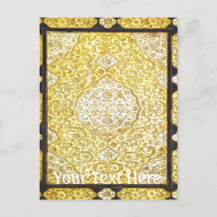 Falln Sacred Gold Postcard