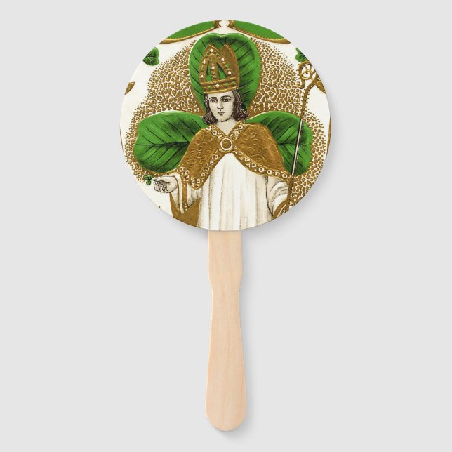 Falln Saint Patrick Hand Fan (Front)