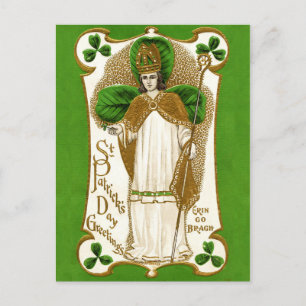 Falln Saint Patrick Postcard
