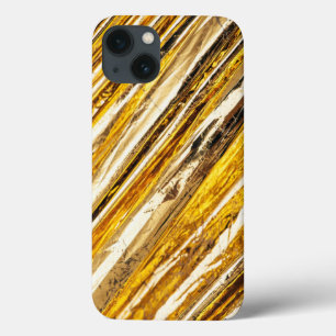 Falln Shimmering Gold Foil iPhone 13 Case