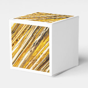 Falln Shimmering Gold Foil Favor Box