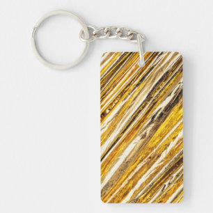Falln Shimmering Gold Foil Keychain