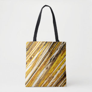 Falln Shimmering Gold Foil Tote Bag