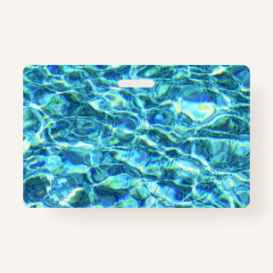 Falln Shimmering Water Badge