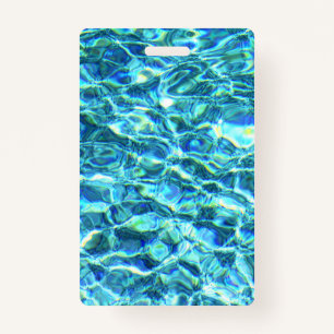Falln Shimmering Water Badge
