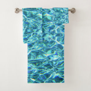 Falln Shimmering Water Bath Towel Set