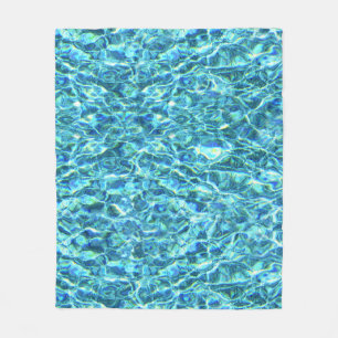 Falln Shimmering Water Fleece Blanket
