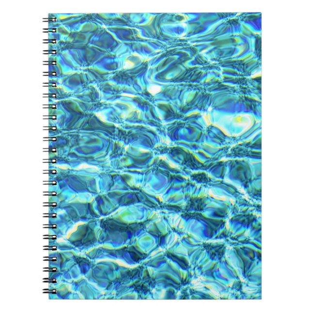 Falln Shimmering Water Notebook (Front)