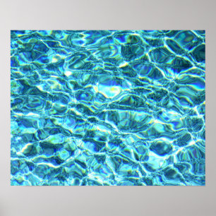 Falln Shimmering Water Poster