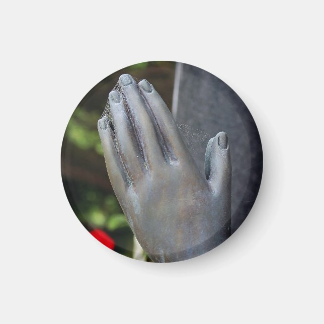Falln Silent Prayer Magnet (Front)