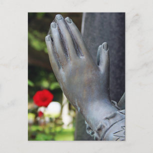 Falln Silent Prayer Postcard