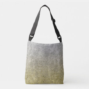 Falln Silver & Gold Glitter Gradient Crossbody Bag