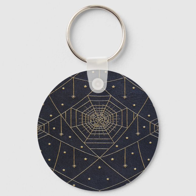 Falln Spider Silk Stars Keychain (Front)
