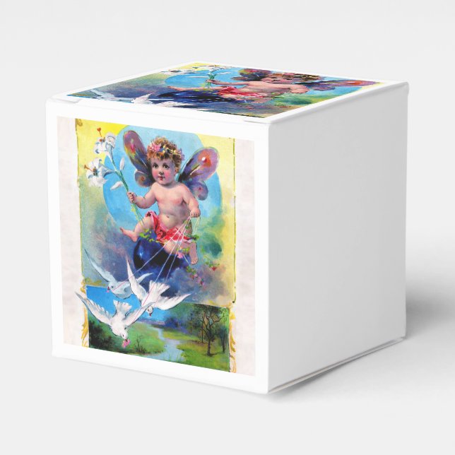 Falln Spring Time Fairy Favor Box (Front Side)